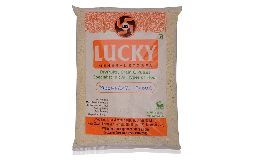Lucky General Stores Moongdal Flour    Pack  948 grams
